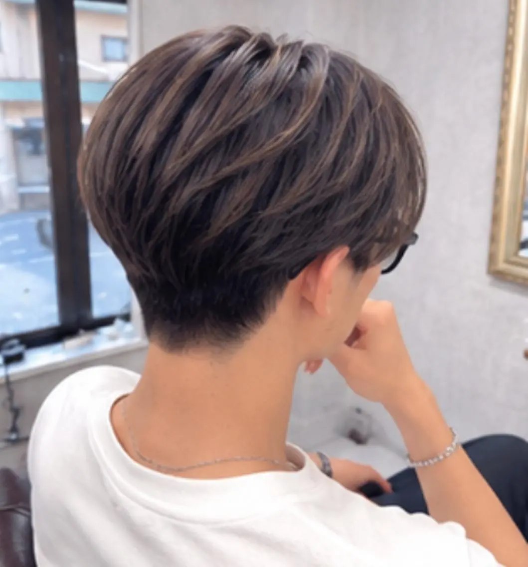 ショート メンズ Men's Lienのヘアスタイル
