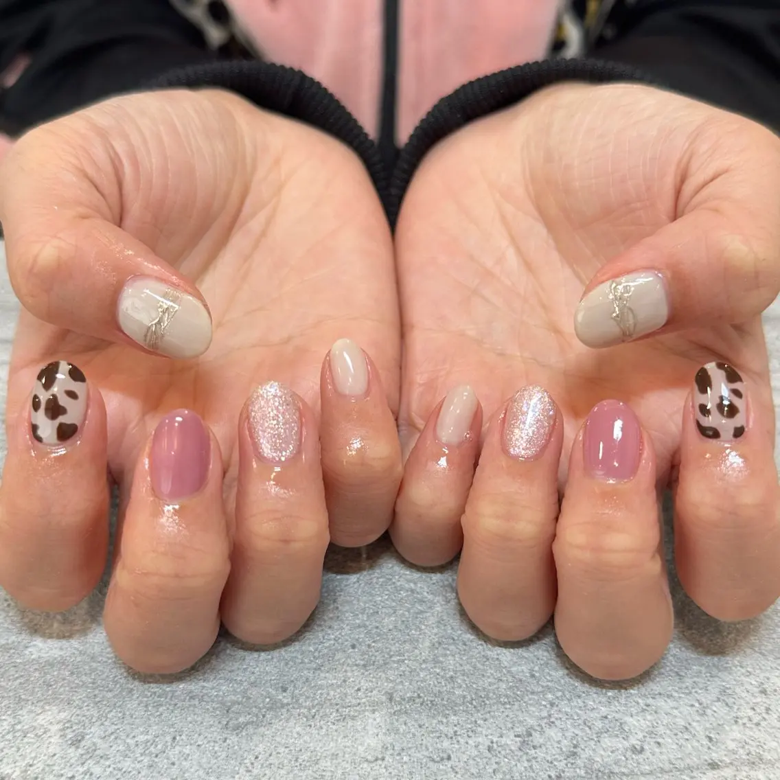 ネイル ひらい さなのネイルデザイン