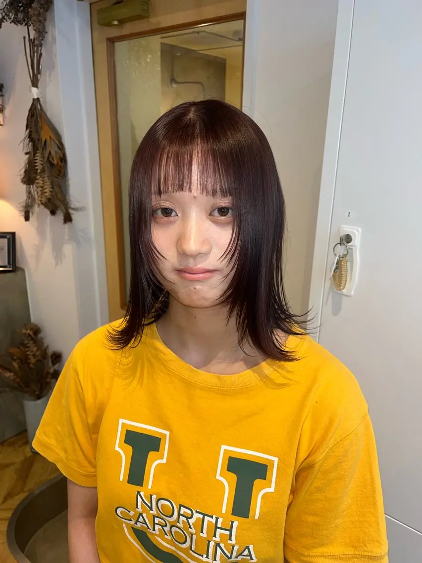 カラー ブラウンカラー ヘアカラー 凜 (りん)のヘアスタイル