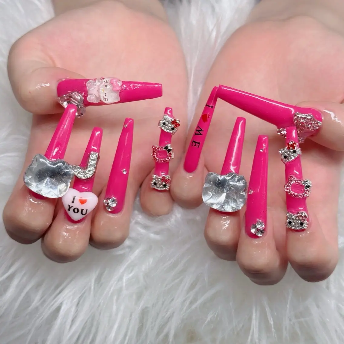 ネイル フットネイル フレンチネイル グラデーション 韓国ネイル ロングネイル Hani Nail Salonのネイルデザイン