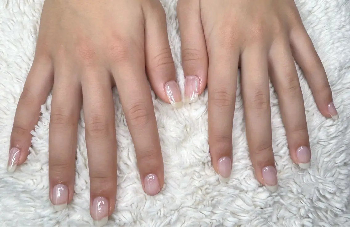 ネイル クリアネイル nailroom HARU.のネイルデザイン