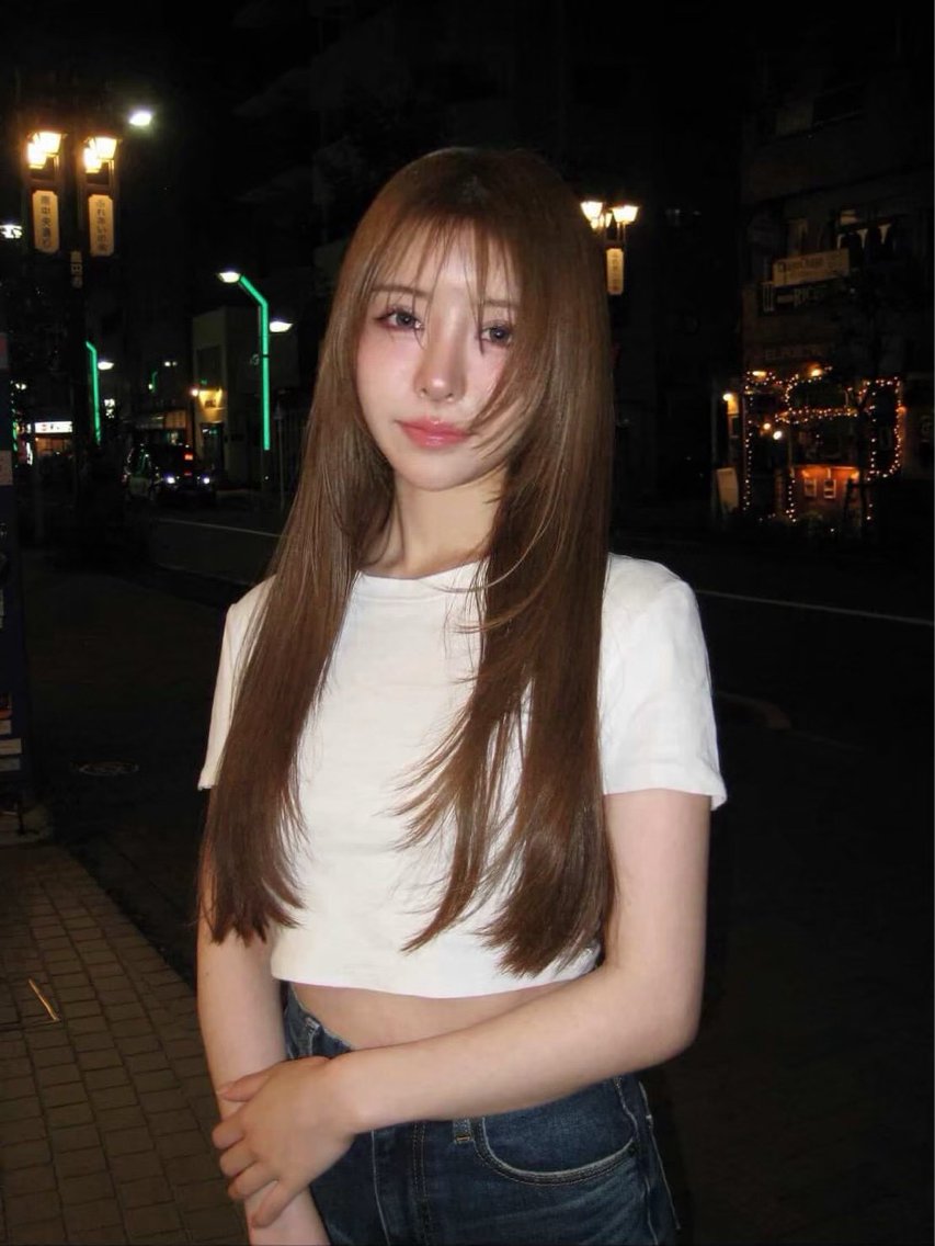 ロング カラー トリートメント ヘアカラー トリートメント 艶カラー/高円寺 /ココナのヘアスタイル