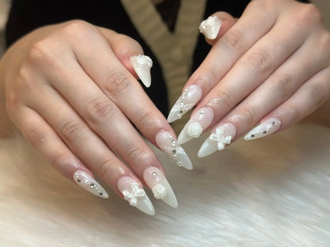 ネイル アートネイル ジェルネイル マグネットネイル ハンドネイル JennNail_ マオのネイルデザイン