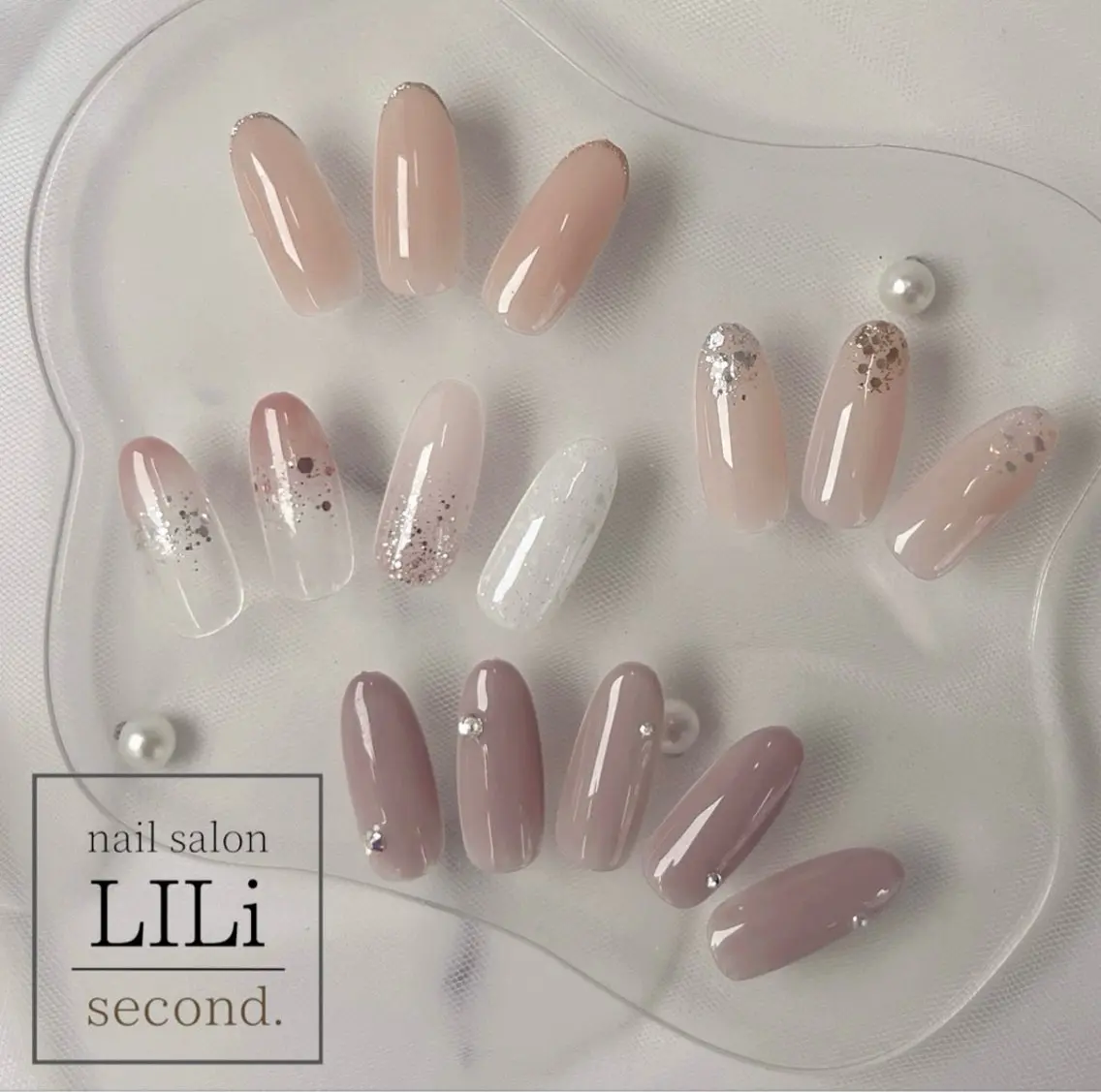 ネイル オフィスネイル シンプルネイル ハンドネイル Saki .のネイルデザイン