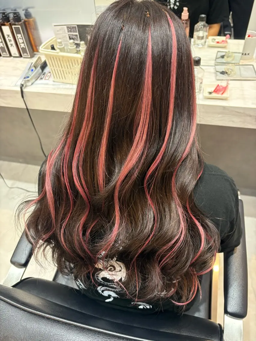 エクステ 横山 香音のヘアスタイル