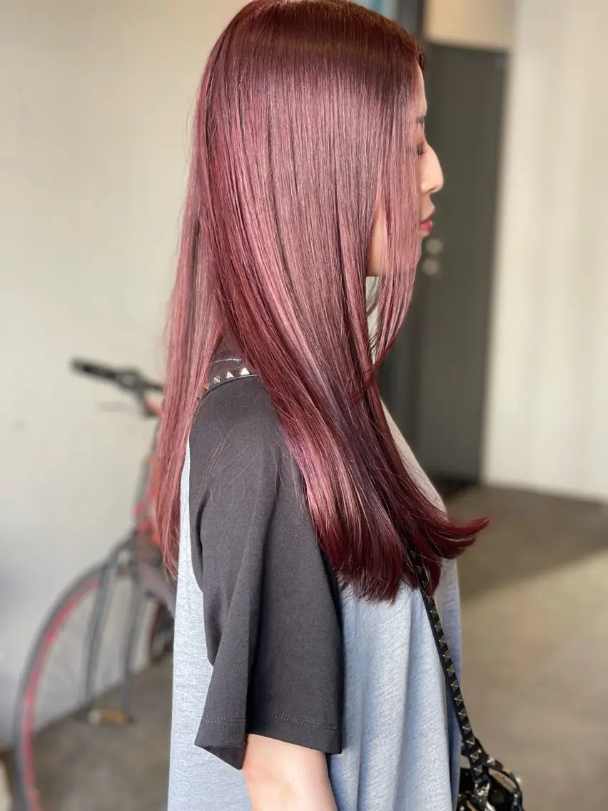 ロング 𓇼透明感カラー𓇼 フジノ ケイ 🫧のヘアスタイル
