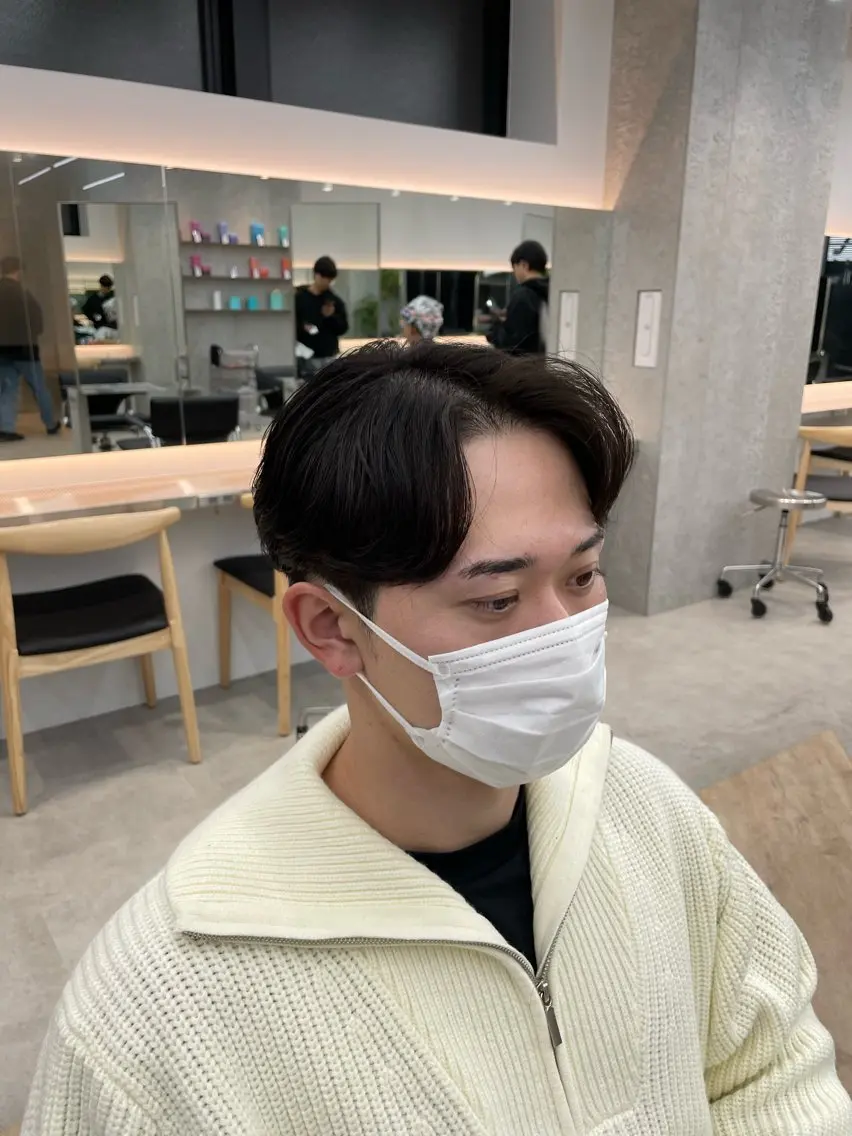 ショート パーマ メンズ SENTA✨メンズ パーマ✨fifth栄のヘアスタイル