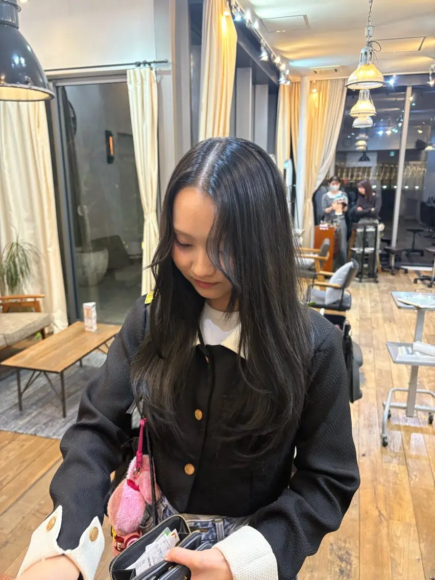 ロング 韓国風ヘア ヘアカラー パーマ/ 艶カラー/カイのヘアスタイル