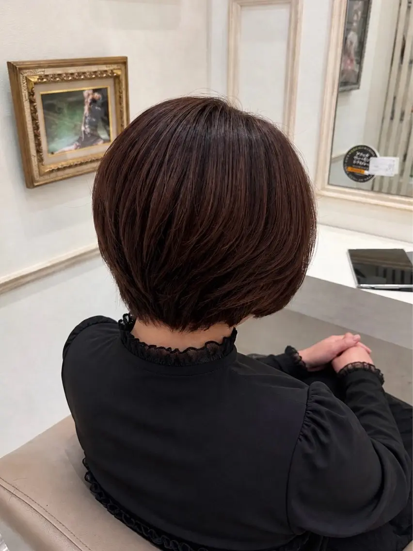 【ショートカット限定】カット(シャンプー・ブロー込み🫧)の写真