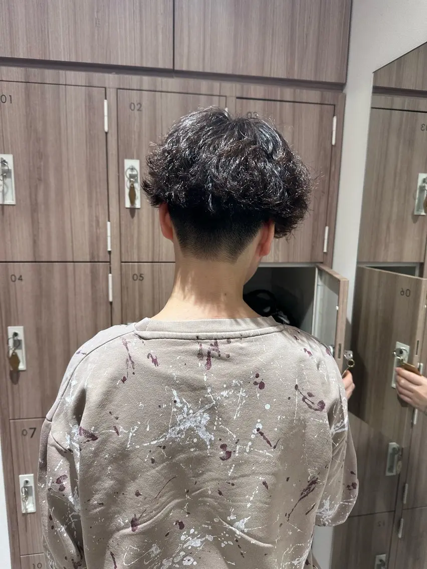 パーマ メンズ ヘアセット/メンズ パーマChihoのヘアスタイル