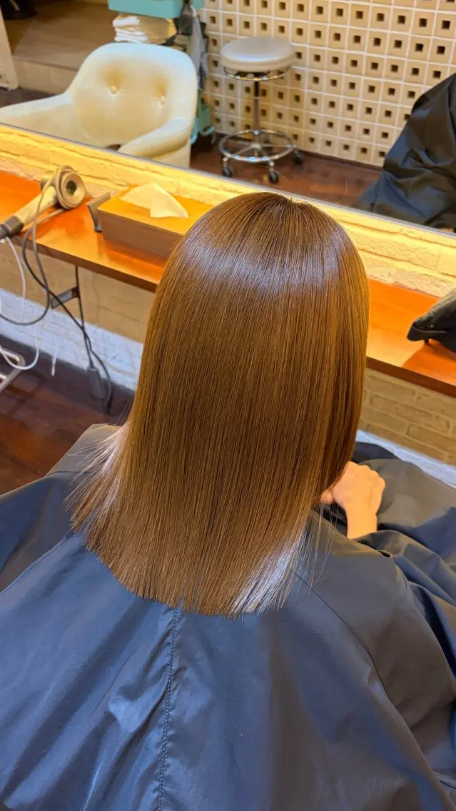 パーマ 髪質改善 縮毛矯正 縮毛矯正 トリートメント CoCoon sayuのヘアスタイル