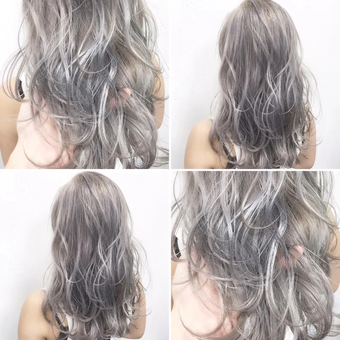 セミロング カラー エクステの神様 ▫️原島ユウヤ▫️のヘアスタイル