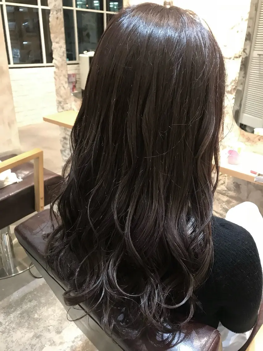 ロング カラー 塚本 昂のヘアスタイル
