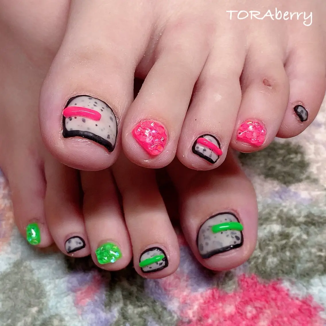 ネイル フットネイル ネイリスト なつみのネイルデザイン