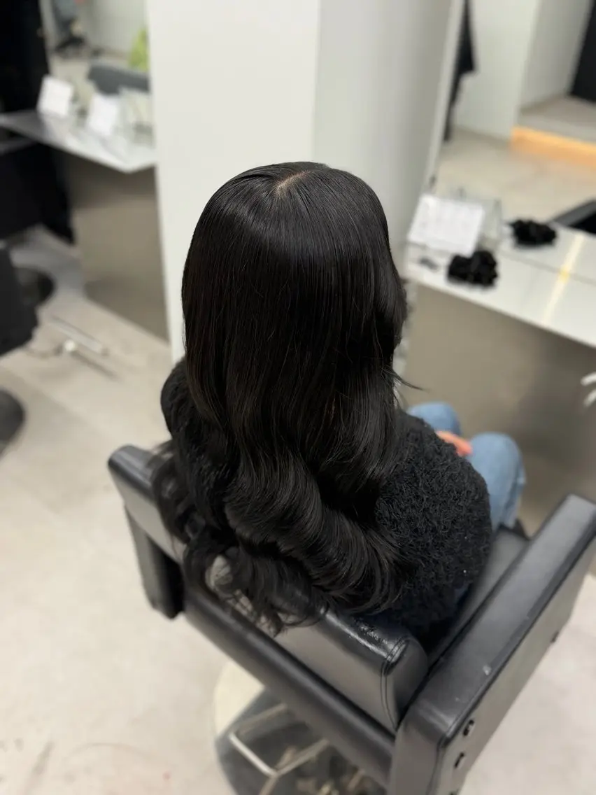 カラー Lapis 福岡大名 AIのヘアスタイル