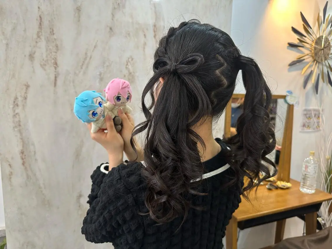 ヘアアレンジ 艶髪🇰🇷髪質改善 🎀ikuno🎀のヘアスタイル