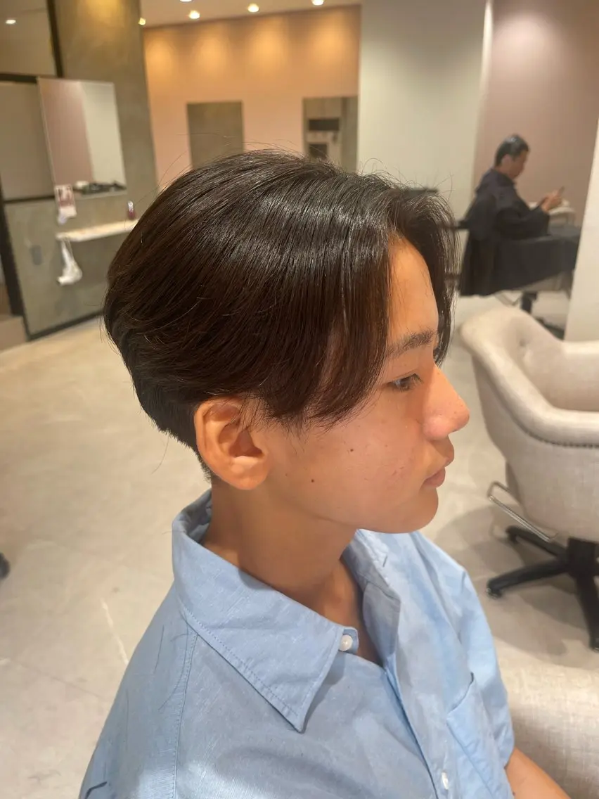 ショート 韓国風ヘア 縮毛矯正 カット 縮毛矯正 🌼縮毛矯正🌼 カラーゆうき🌿のヘアスタイル