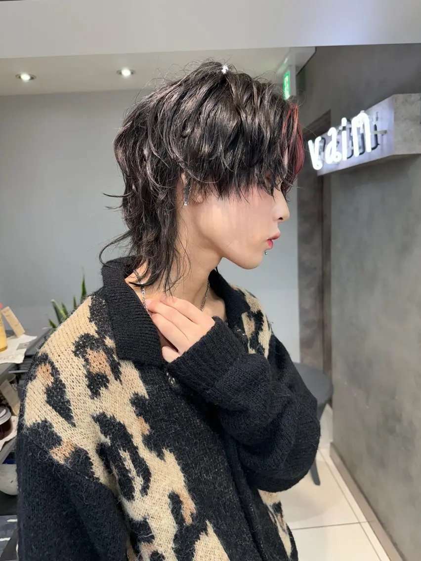 ショート カラー メンズ 渋谷  中性ヘア あかりのヘアスタイル