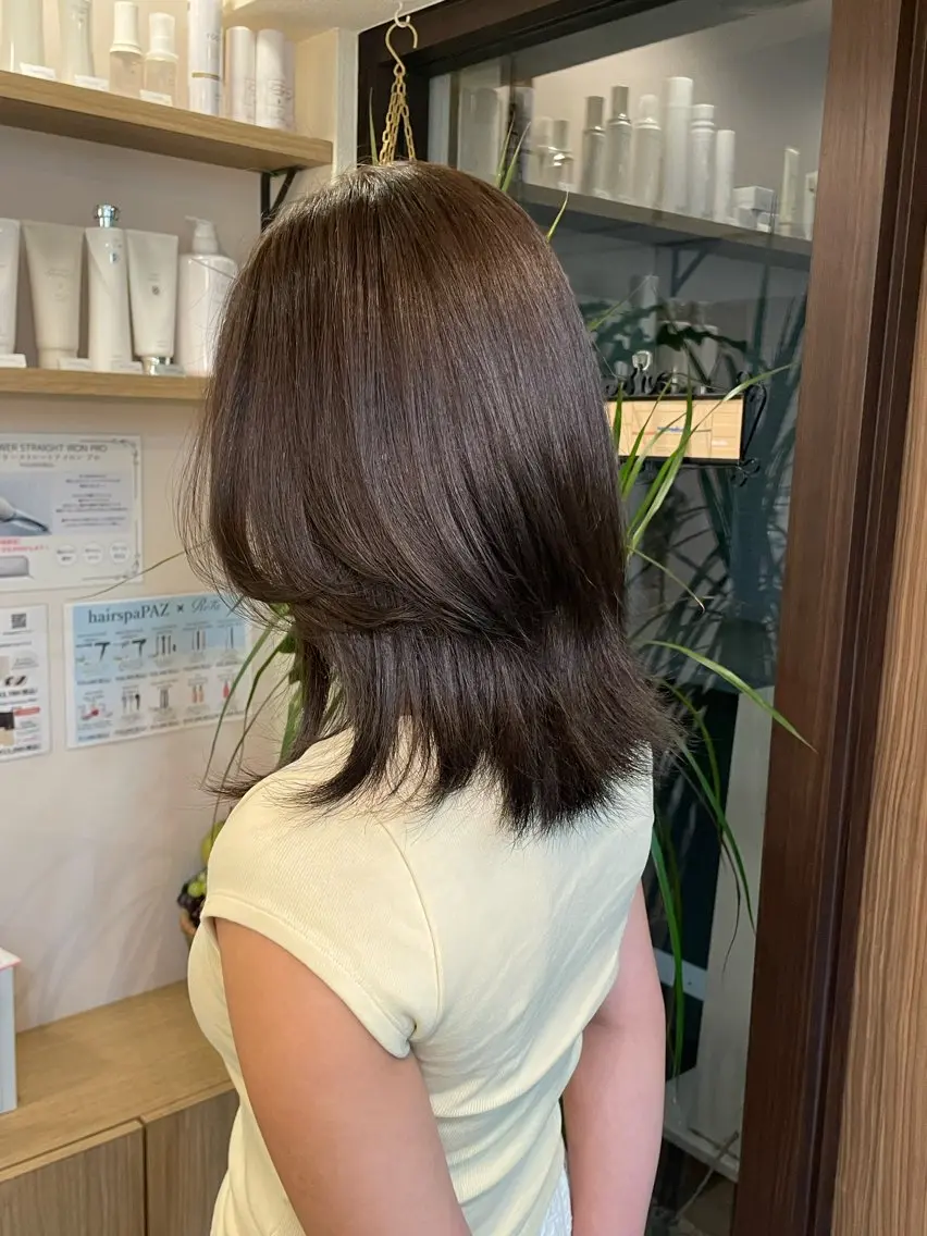 【 🩰透明感カラー𝄞⸝⸝꙳ 】+ 2step treatment🧴の写真