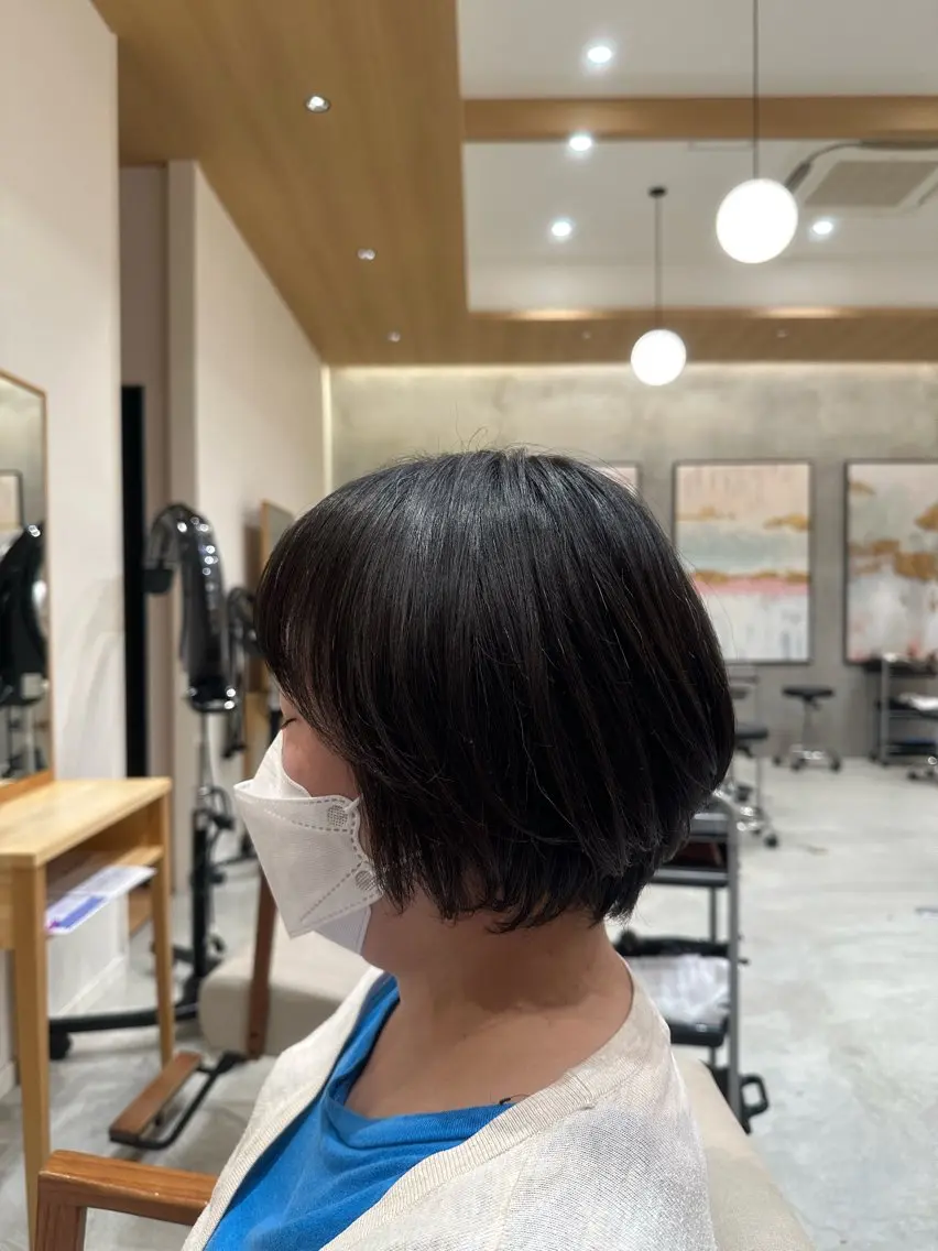 ショート 出口 凜乃介のヘアスタイル