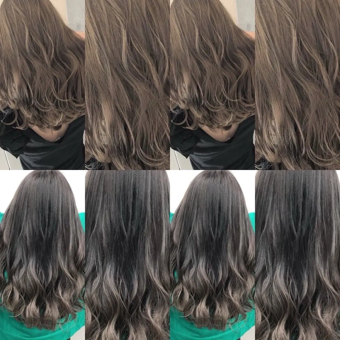 ロング カラー ヘアカラー ✨韓国艶髪✨ケア ブリーチ🫧アキラのヘアスタイル