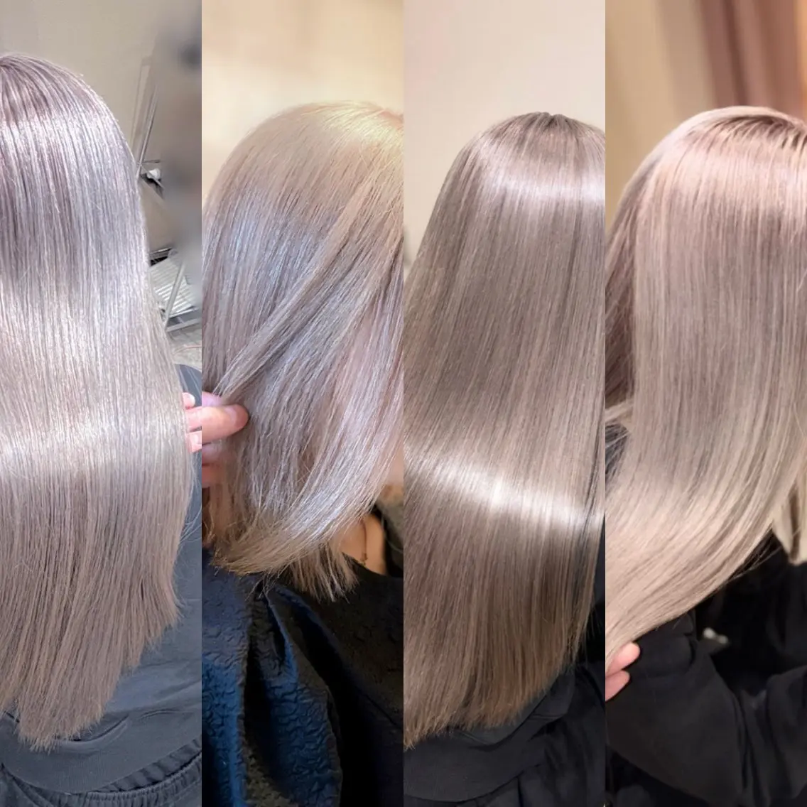 セミロング ✨透明感カラー🫧 れんのヘアスタイル