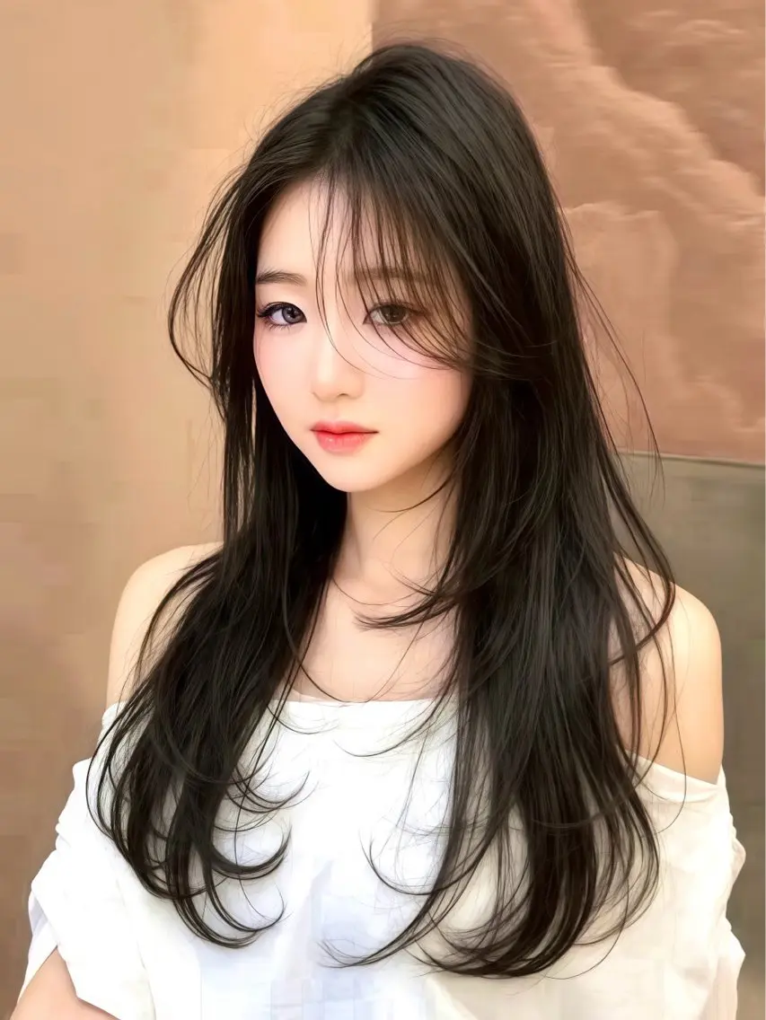 【‼️新規様限定‼️】 韓国ヘア🇰🇷🩶 似合わせカット+高保湿トリートメント🫧 韓国 レイヤー 新規様限定の写真