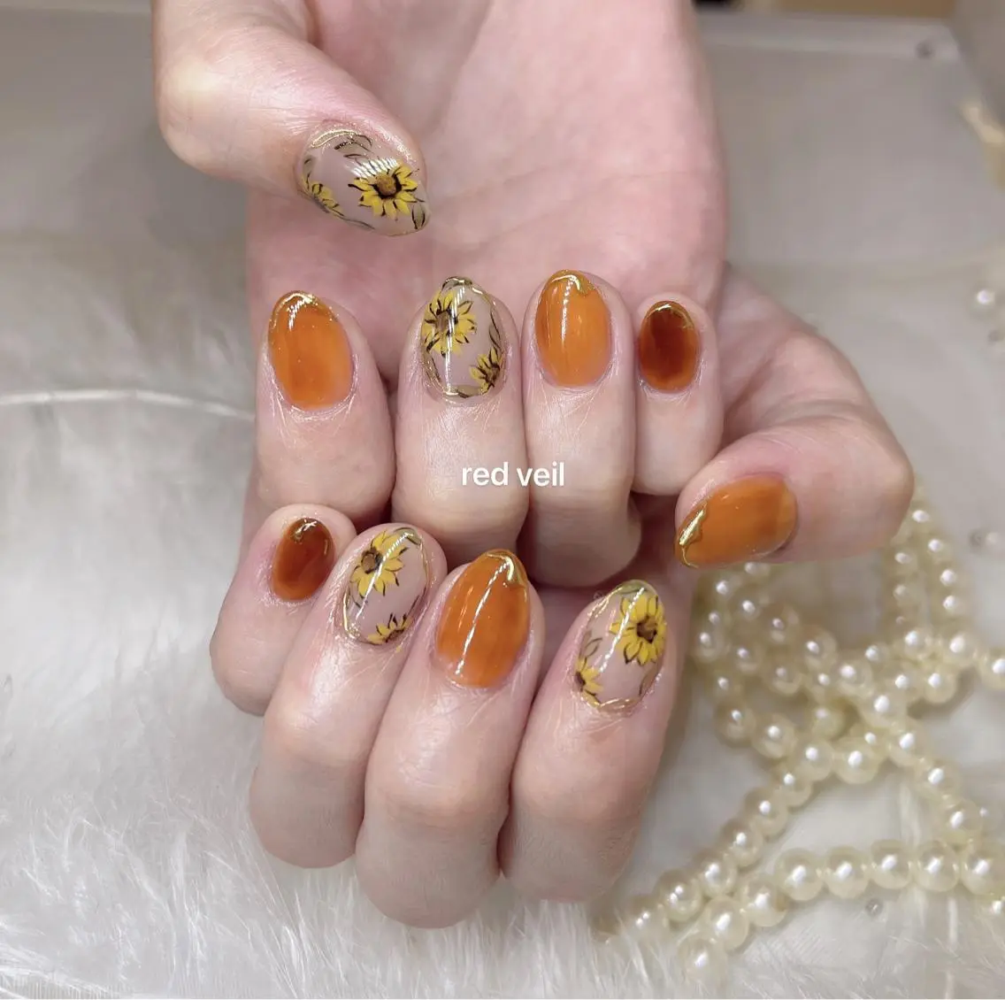 ショート ネイル ハンドネイル 長さ出し専門 nynaのネイルデザイン