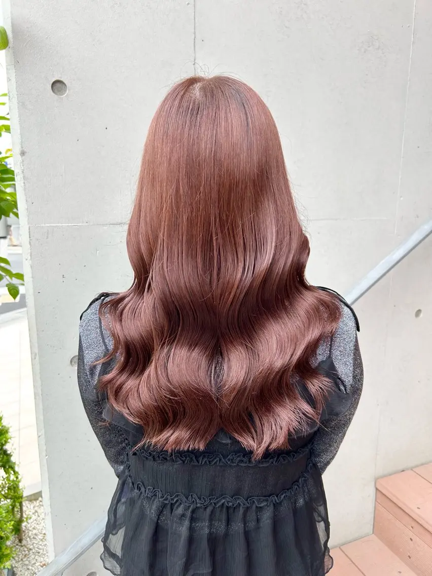 ミディアム カット ヘアカラー トリートメント 森山 佳小里/カラー /似合わせカットのヘアスタイル