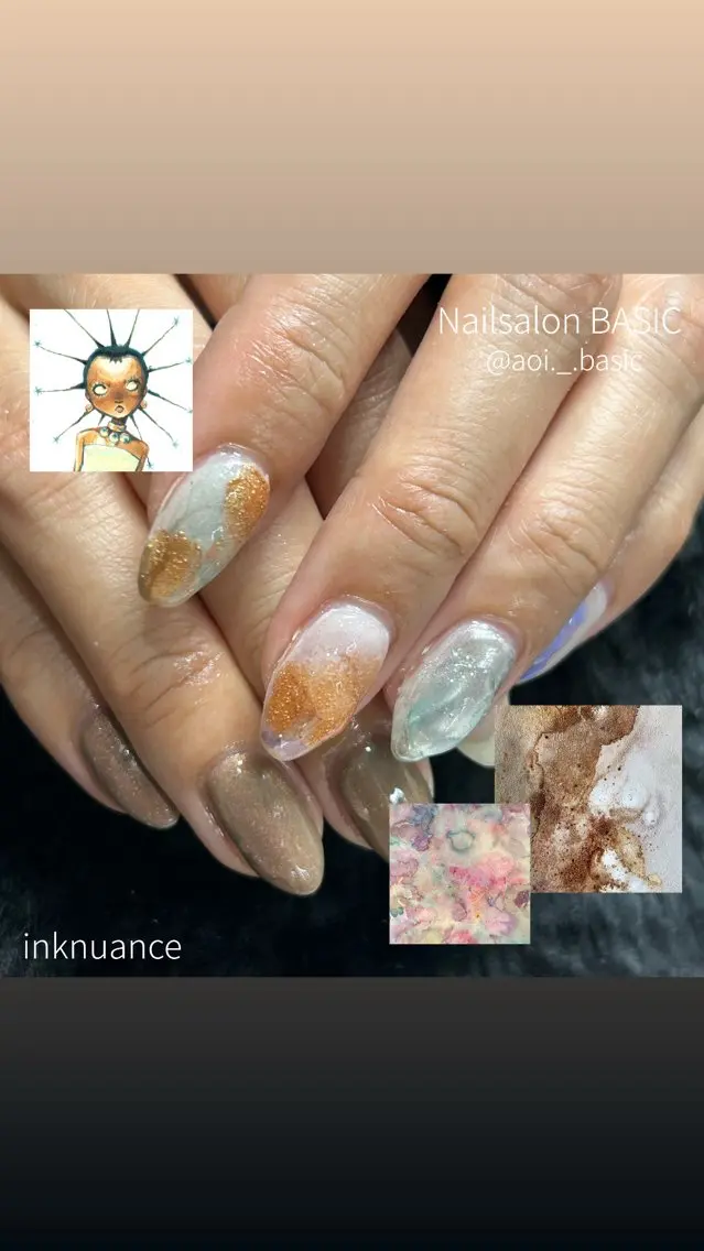 ネイル ハンドネイル BASIC麻布十番店 Jr あおいのネイルデザイン
