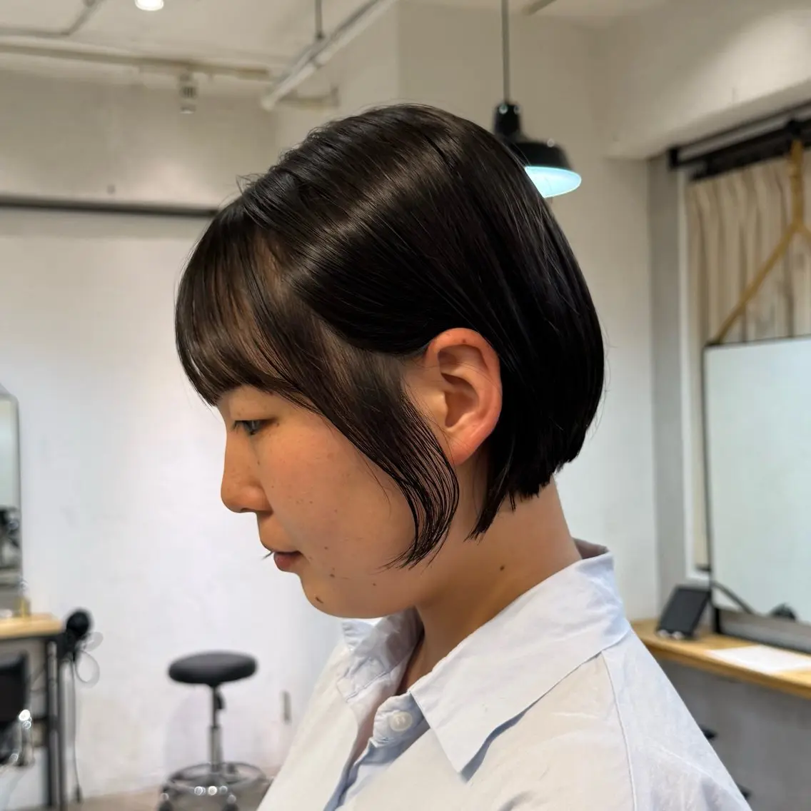 ミニモ学割《ショートカット》+ケアカラー🥣+プレミアムトリートメントの写真