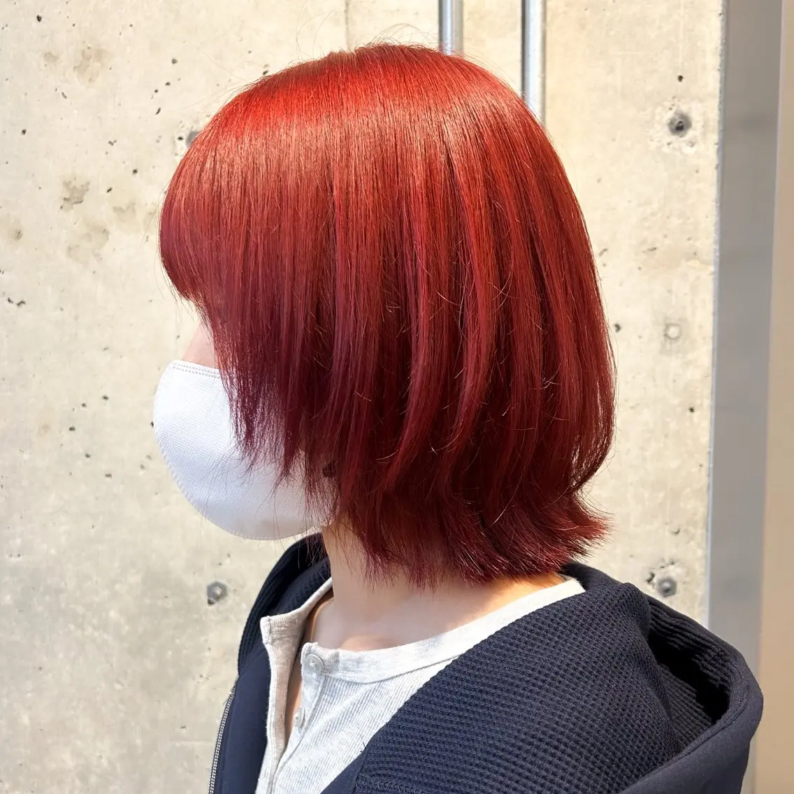 ショート カラー カット ヘアカラー トリートメント 🍎暖色カラー× レイヤー🍎みさきのヘアスタイル