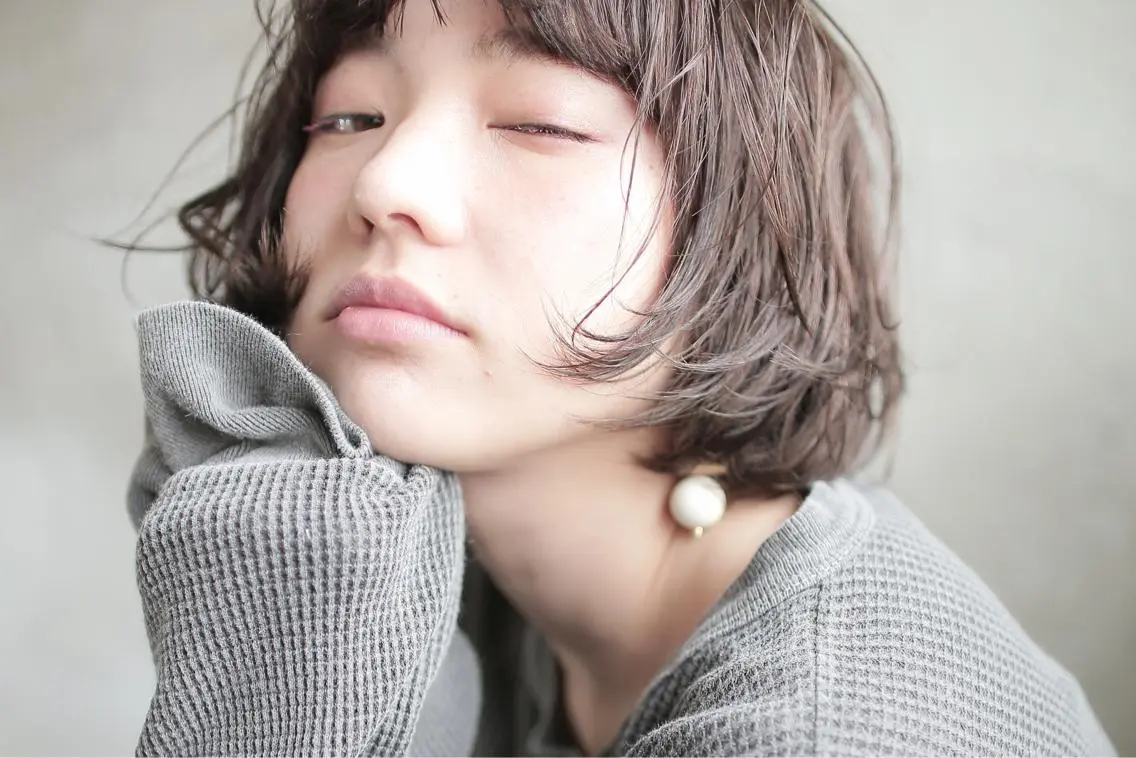 ショート カラー パーマ カット ヘアカラー トリートメント 坂本 裕介のヘアスタイル