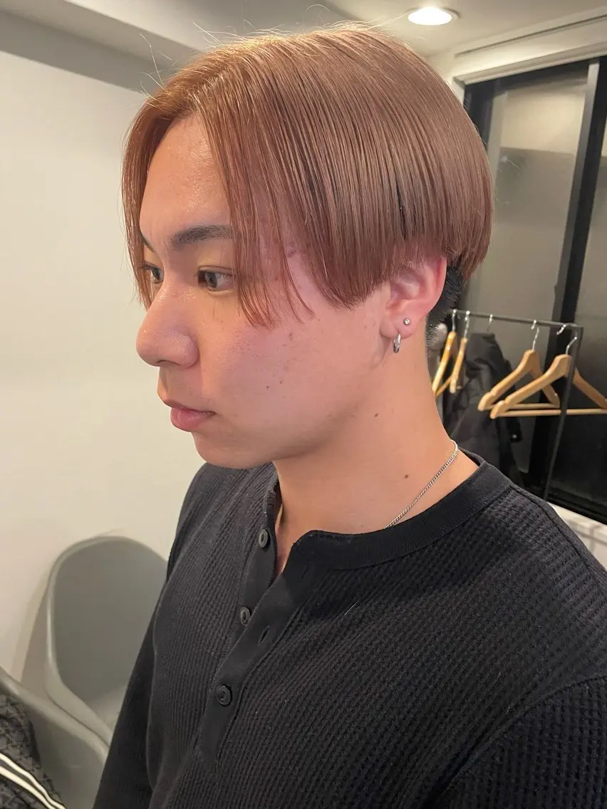 ショート ヘアカラー トリートメント 山浦司颯‪/ カラー/レイヤーのヘアスタイル