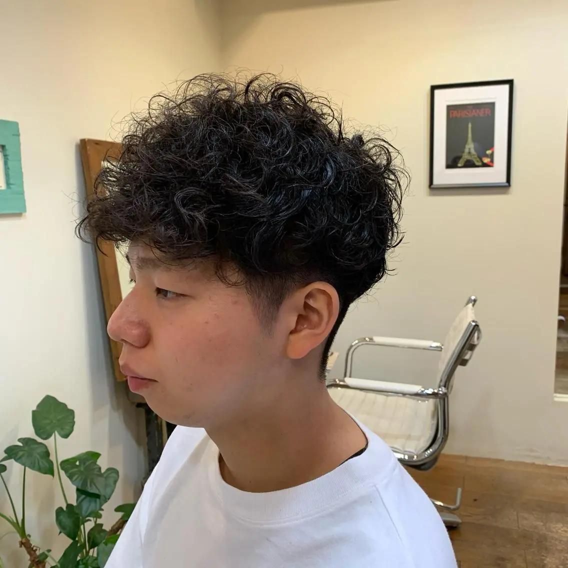 メンズ メンズパーマ カット Shouei  のヘアスタイル