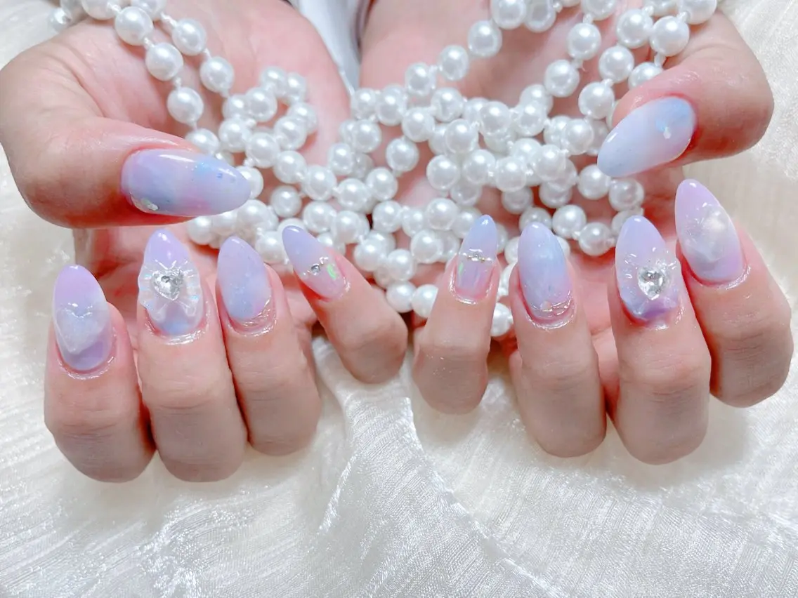 ネイル ハンドネイル 🎀ネイルサロン エクラYUI🎀のネイルデザイン