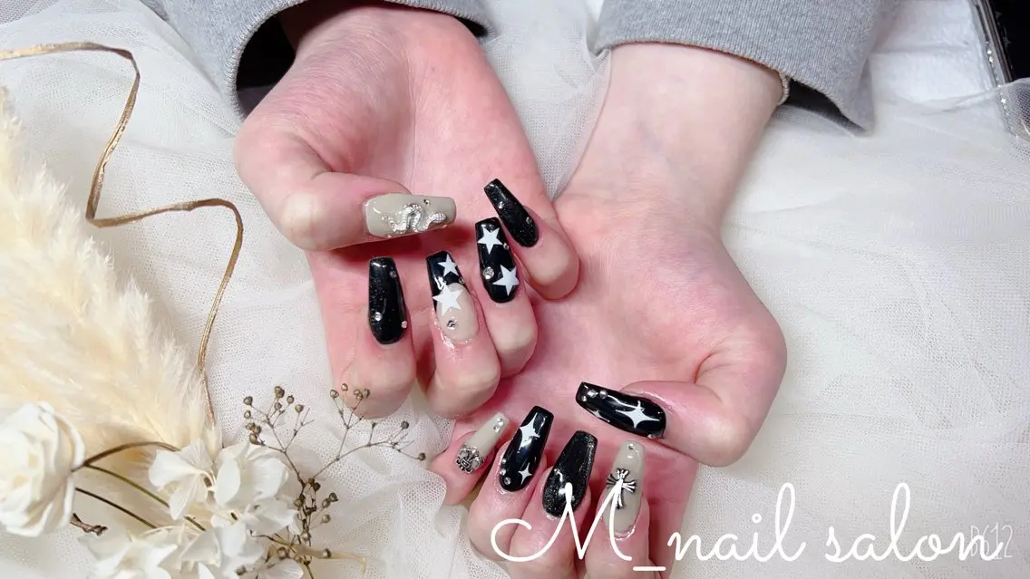 ネイル スカルプネイル M_ nail salonのネイルデザイン