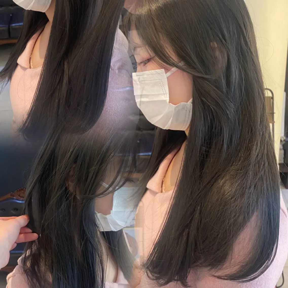 ロング カラー カット ヘアカラー トリートメント mai / linoah˚✧のヘアスタイル