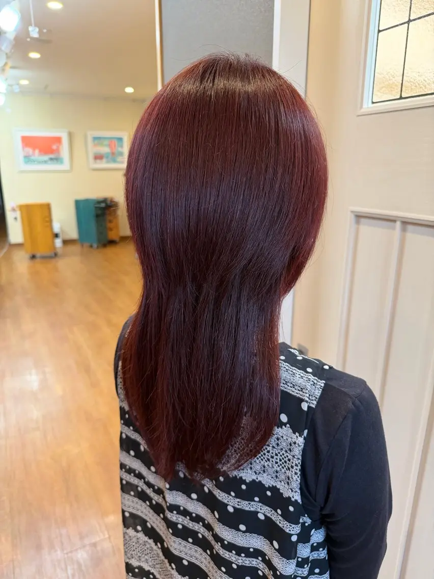 セミロング 原 魁杜のヘアスタイル