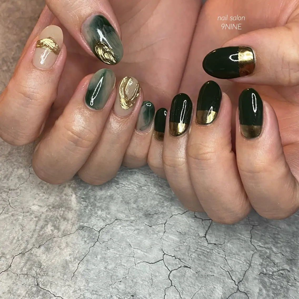 ネイル ハンドネイル nail salon 9NINEのネイルデザイン
