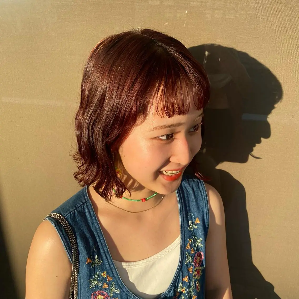 ミディアム カラー ヘアカラー トリートメント 🍏すがの みき🍏のヘアスタイル
