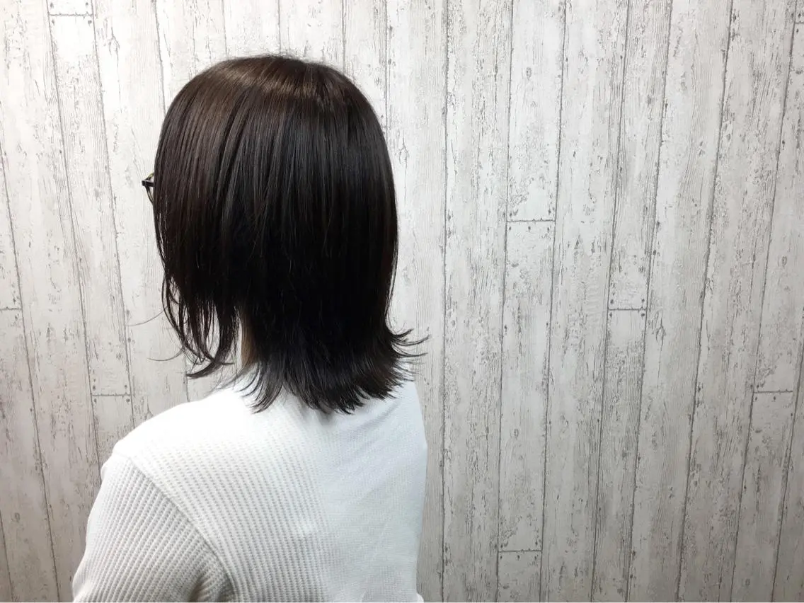 ミディアム カット カット/メンズカット 藤田麻衣のヘアスタイル