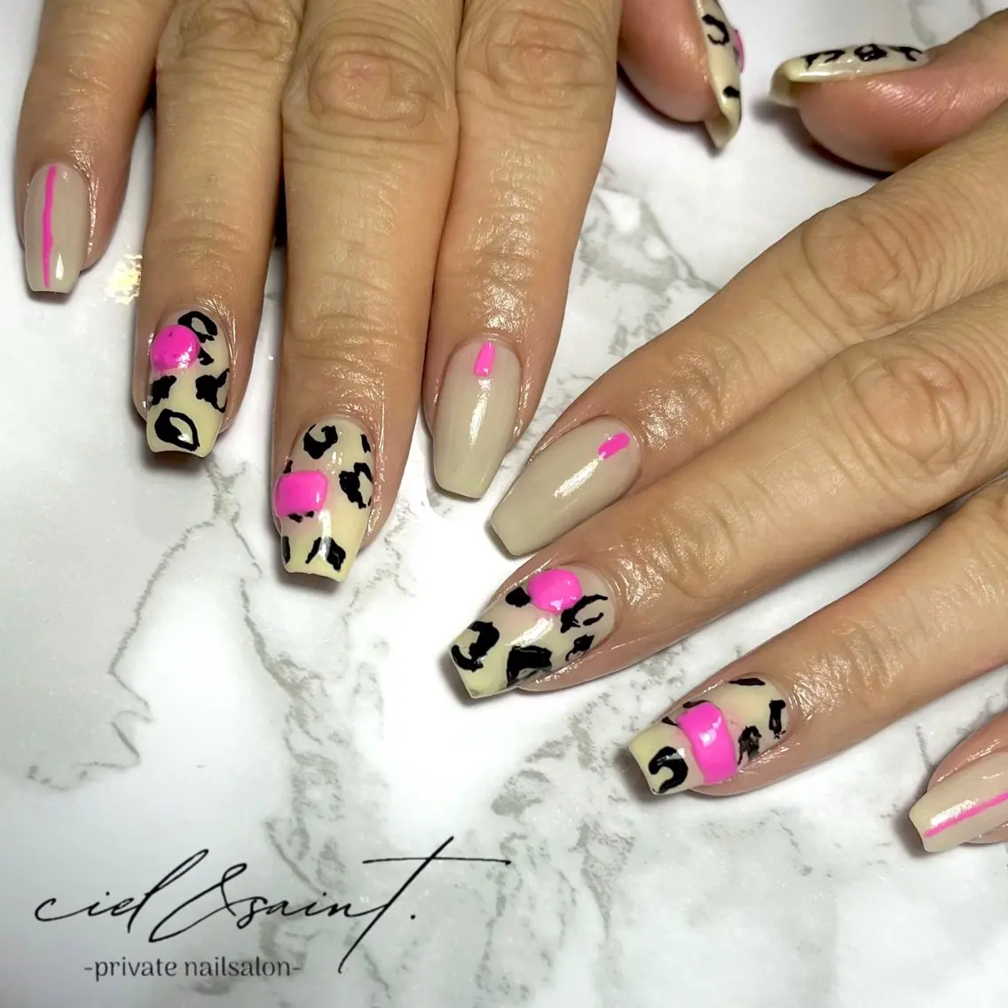 ネイル ハンドネイル nail salon ciel&saintのネイルデザイン