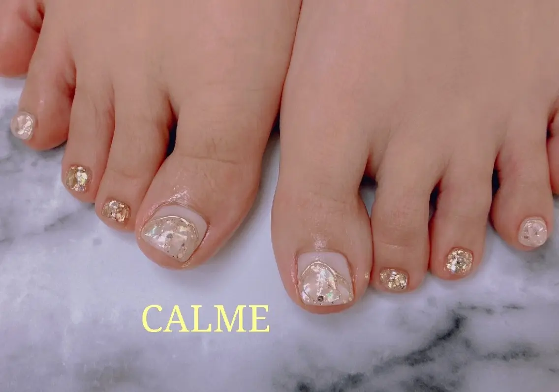 ネイル フットネイル CALME ♡のネイルデザイン