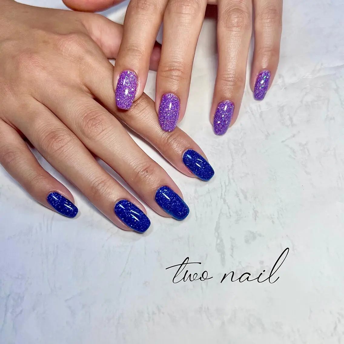 ネイル アートネイル フットネイル ハート ニュアンスネイル ホワイト ハンドネイル two nailのネイルデザイン