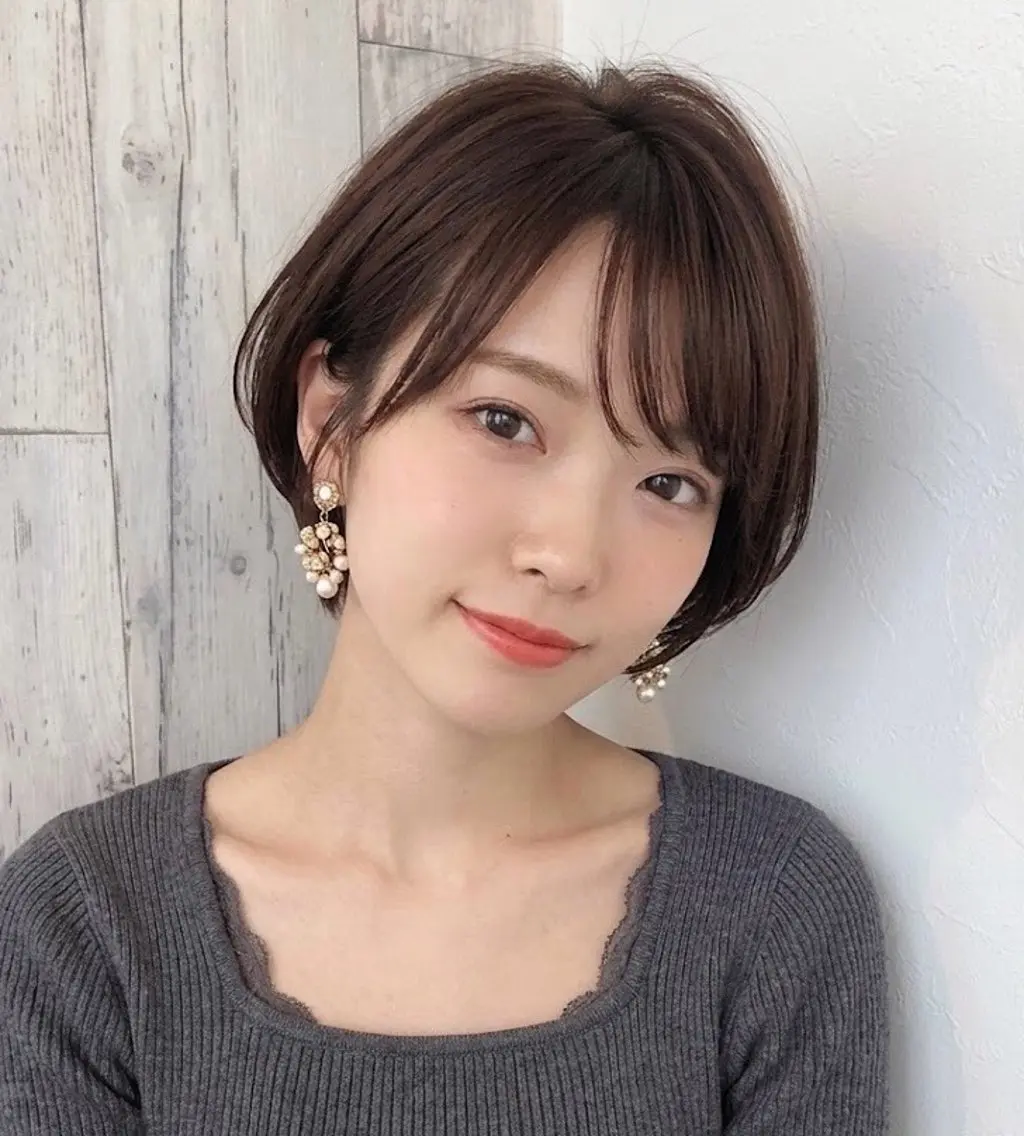 ショート 似合わせカット✂️ Honoka🫧のヘアスタイル