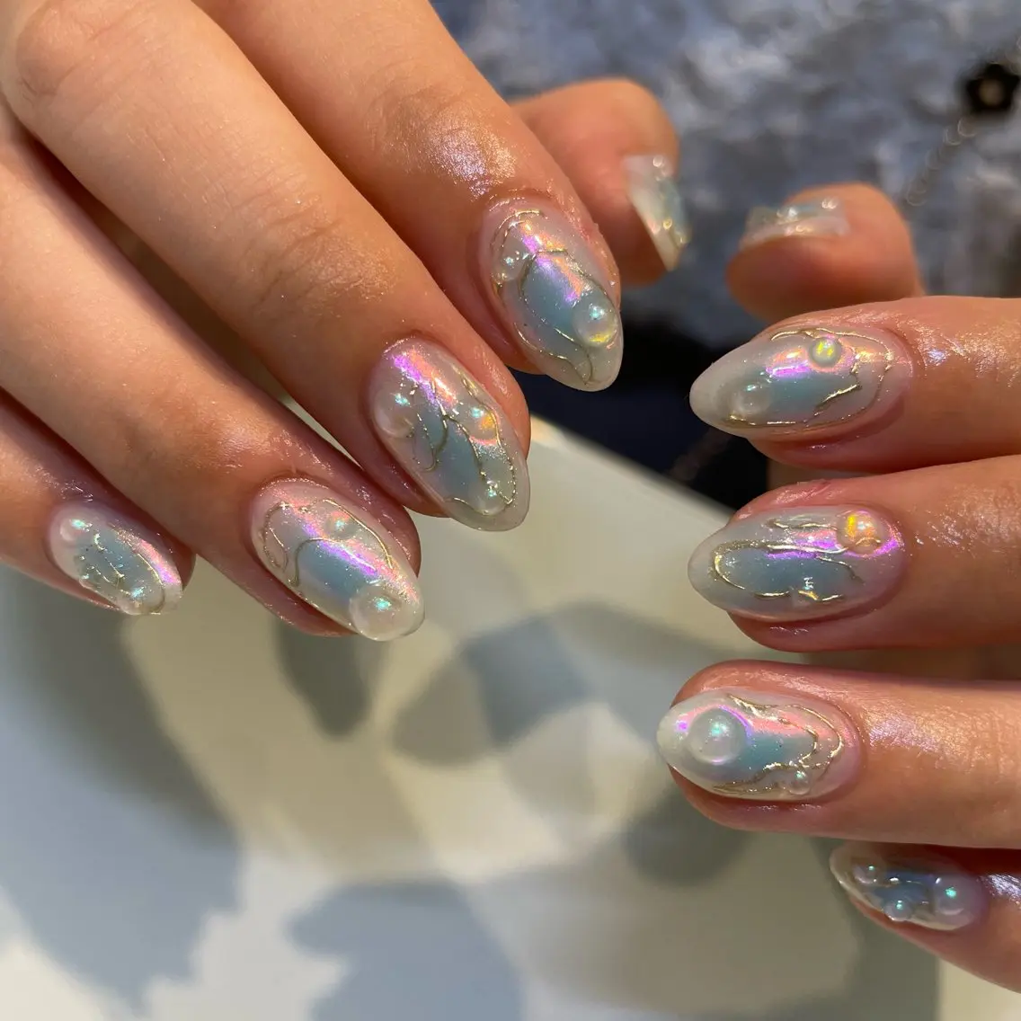 オフ有💜褒められネイル✨art Lコース【パラジェル+500円〜】(本数制限無し)小ストーン15個無料、パーツ別途有の写真
