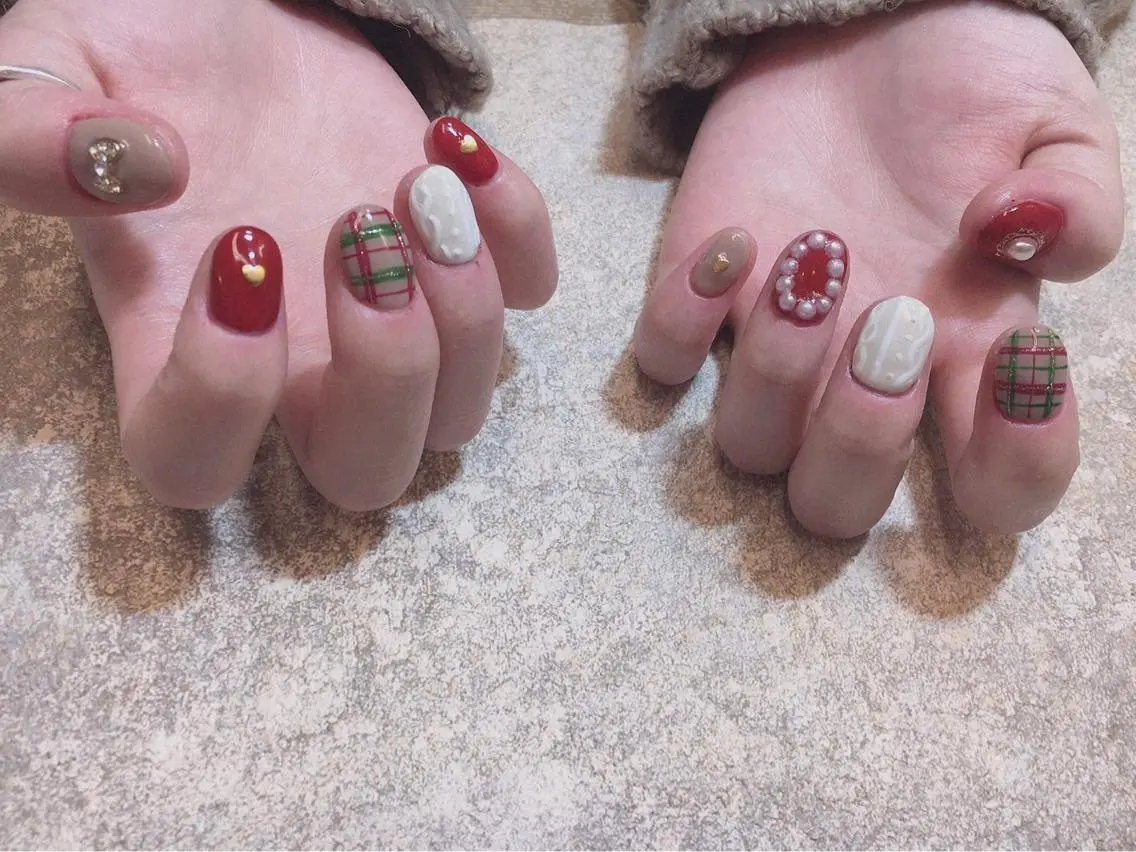 ネイル ハンドネイル LOVE NAIL 💕Sonoのネイルデザイン