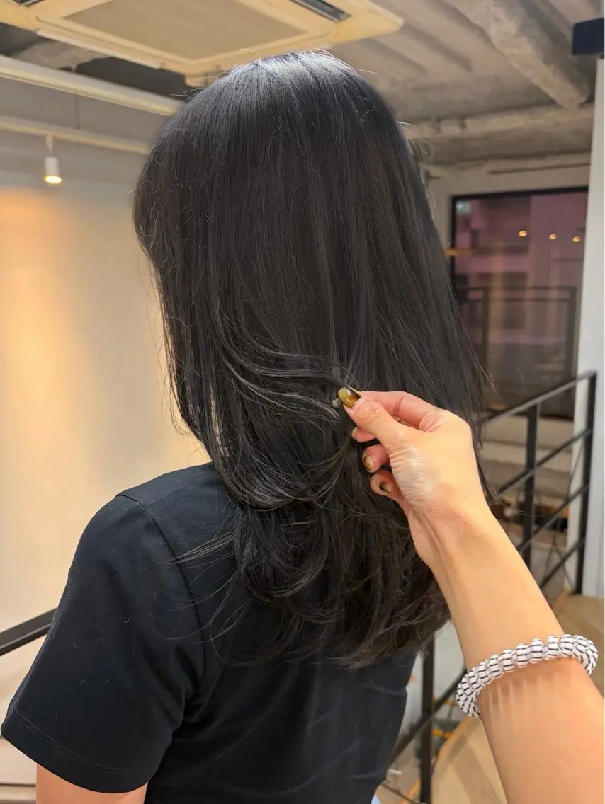 カラー ヘアカラー 御器所/透明感カラー seikaのヘアスタイル