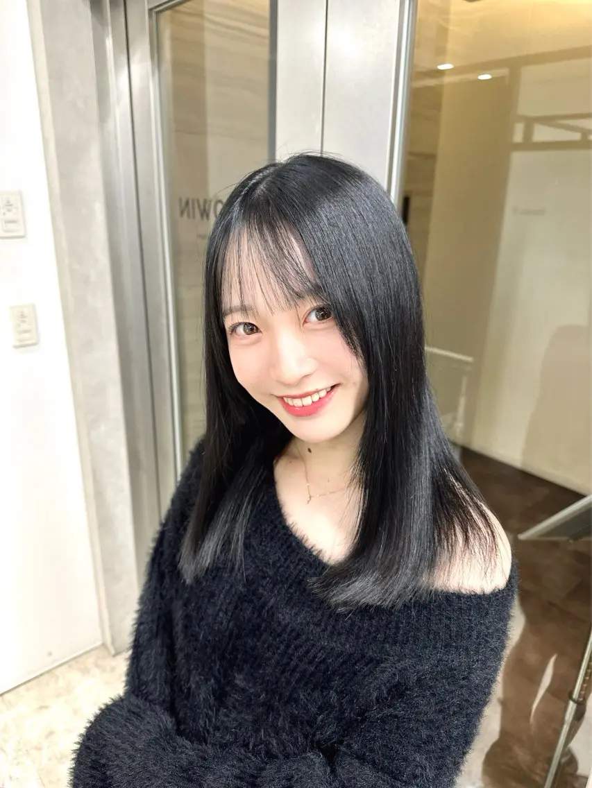 リピート率No.1メニュー♡髪質改善トリートメント×カット(+¥1000円)🤍´-傷んだ髪の毛に栄養補給で自然体に🍀の写真